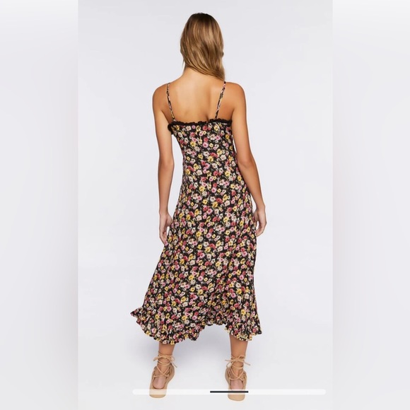 Forever 21 Floral Cami Midi Dress - Picture 3 of 3